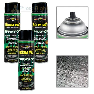 3 Pack DEI Sound Deadening Boom Mat Spray On Enhance Audio Eliminate Road Noise Foto 1 de 4