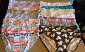 WHOLESALE LOT # 165 FOURTEEN PAIR SIZE 12 GIRLS UNDERWEAR NEW - Picture 1 of 1