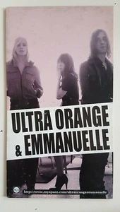 ULTRA ORANGE & EMMANUELLE SEIGNER #2 ♦ RARE PLV (PoS) ♦ - Picture 1 of 2
