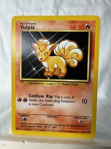 Vulpix 68/102 – 1999 Pokémon Base Set – WOTC – Excellent/Near Mint US Seller - Bild 1 von 2