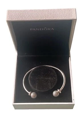 "PANDORA" BRACCIALE  IN PAVE ARGENTO 925 Autentica. - Imagen 1 de 4