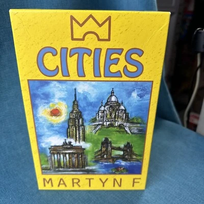 Cities Board Game 1st Edition MARTYN F NEW SEALED 2008 8+ 1-4 Players 15/30 Mins - Image 1 of 4
