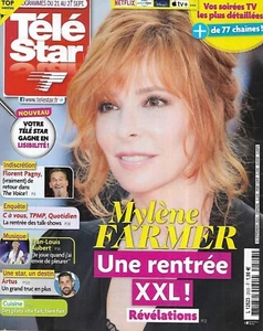 TELE STAR n°2503 21/09/2024 Mylène Farmer/ Artus/ Jean-Louis Aubert/ F. Pagny - Imagen 1 de 4
