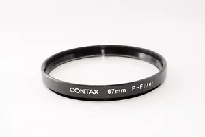 MINT Contax 67mm P-Filter Protective Camera Lens Filter Japan - Picture 1 of 10