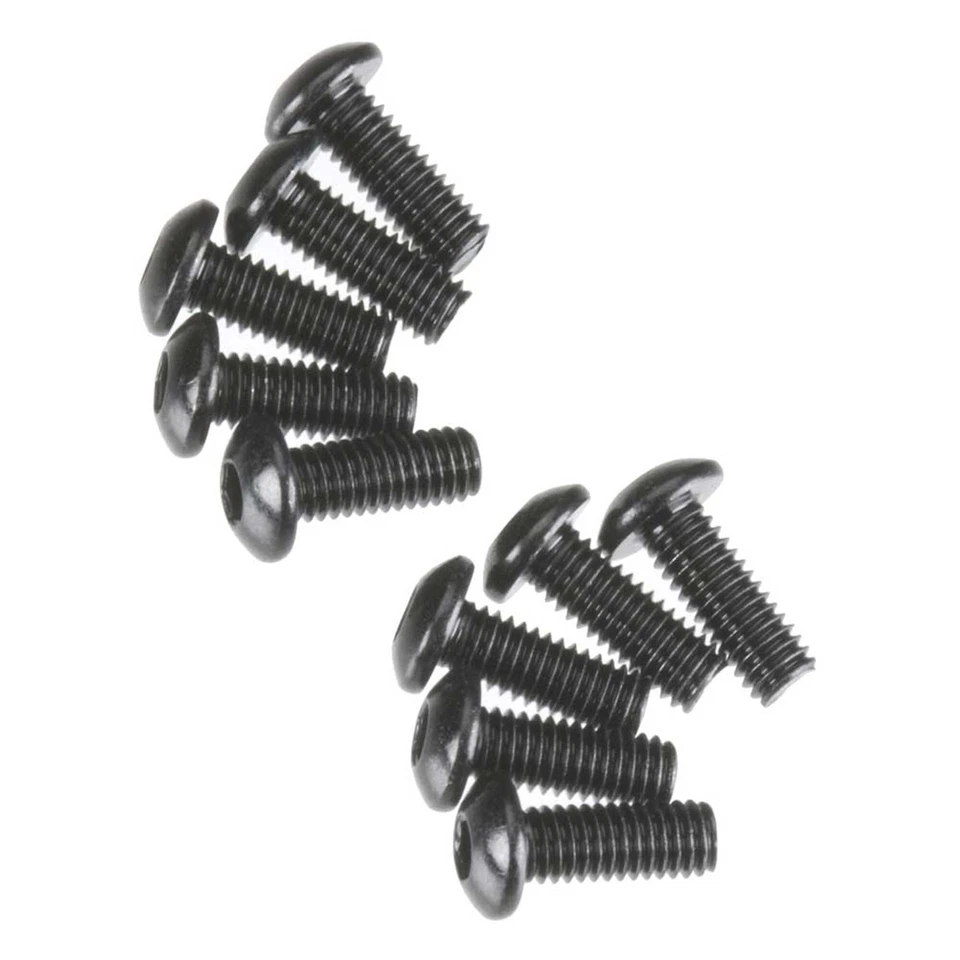 Axial AXA114 Black Hex Button Head Screws(10) M3x8mm 1/8 Yeti XL 1/10 Yeti/RR10 - Image 1 of 1