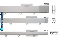 Binario per tenda moderna alluminio - sistema per tenda moderna alluminio