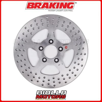 RF3504 DISCO FRENO POSTERIORE DX BRAKING HARLEY DAVIDSON FLTRU ROAD GLIDE ULTRA  Foto 1 de 4