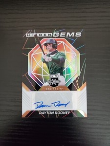 Dayton Dooney - 2021 Panini Elite Extra Edition Rookie Hidden Gems Autograph