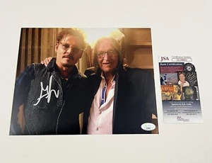 GEORGE JUNG SIGNIERT 8x10 FOTO JOHNNY DEPP BLOW FILM INSPIRATION MIT JSA COA - Bild 1 von 2