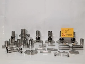 (30) Assorted Clamps and Connectors, some very nice, 13MHHM250 - Picture 1 of 24