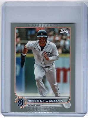 2022 Topps Mini - Robbie Grossman #55 Gray 1/1 - Image 1 of 2