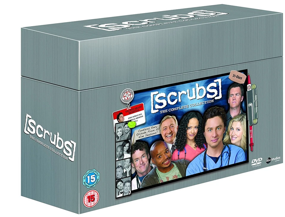 Scrubs: Complete Collection (DVD, 2011, 31-Disc Set)