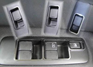 D Chrom Rahmen für Nissan Qashqai - Schalter Fensterheber - Edelstahl poliert - Picture 1 of 3