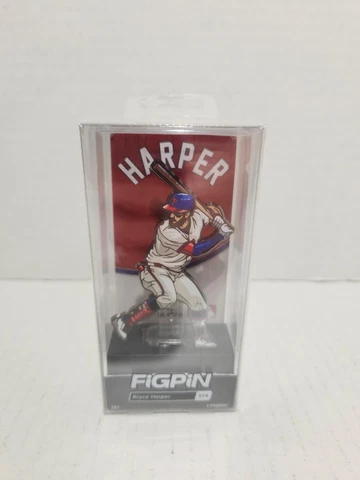 New Bryce Harper Figpin S14 Locked Never Opened Philadelphia Baseball MLB Cover