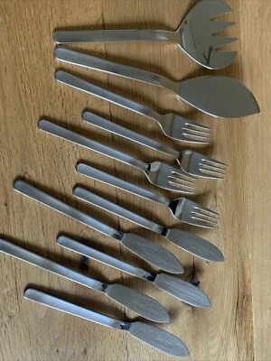 WMF Cromargan Cubiertos para Pescado Similar Cento 11 Piezas Con Fischvorlegern - Imagen 1 de 4