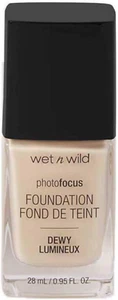 Wet N Wild, Photo Focus Foundation Dewy, Weightless Foundation with Nourishing a - Picture 1 of 12