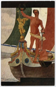 cartolina militare TRIONFO! illustr.VALERIO FRANCO - Imagen 1 de 1