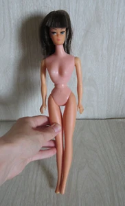 VTG 1960s Mod Brown Bangs Side Blue Eye Hong Kong Barbie Clone Peggy Ann READ - Picture 1 of 24