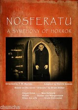 Nosferatu movie poster A3 size 11.7" x 16.5"