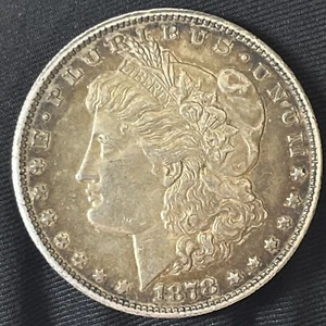 Antique 1878-S Morgan Silver Dollar  B11 - Picture 1 of 2