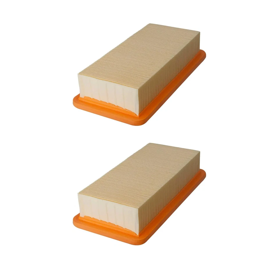 Set of 2 Denso 143-3519 Air Filter for Hyundai Accent 06-11, Kia Rio/Rio5 - Image 1 of 1