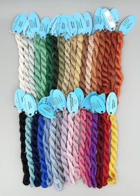 Lot of 34 Vineyard Silk Shimmer Thread Needlepoint Hand Embroidery Multicolor 2 - Image 1 of 4