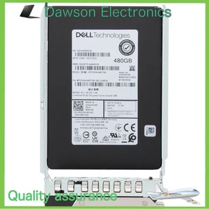 R6XYW 0R6XYW Dell 480GB 6Gbps SATA MU TLC 7mm 2.5'' SSD 14/15/16G KIT - Picture 1 of 5