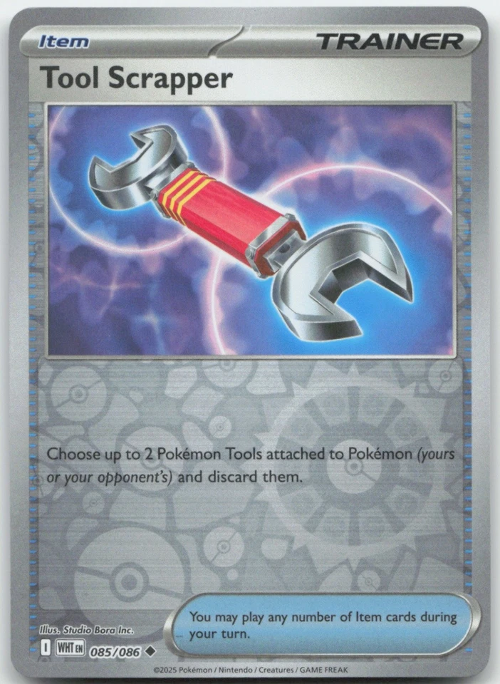 Tool Scrapper 085/086 Reverse Holo SV: White Flare Pokemon Card NM - Image 1 of 1