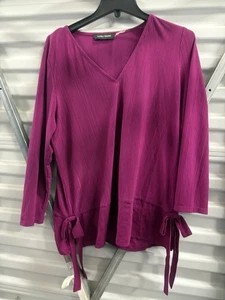 Camisa Blusa Ivanka Trump Mujer Talla L/G Rosa Manga Larga - Imagen 1 de 6