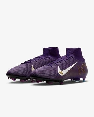 Nike Kylian Mbappé ZM Superfly 10 Elite FG Grand Purple FQ8692-500 Men's Sizes - Image 1 of 4