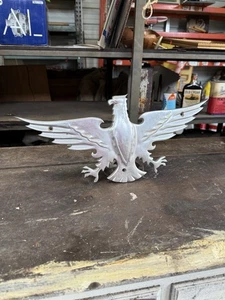 Vintage 1980's Continental Trailways Silver Eagle Bus Emblem American Eagle - Picture 1 of 6