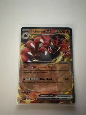 Incineroar ex 034/162 Sv05: Temporal Forces Holo - Image 1 of 2