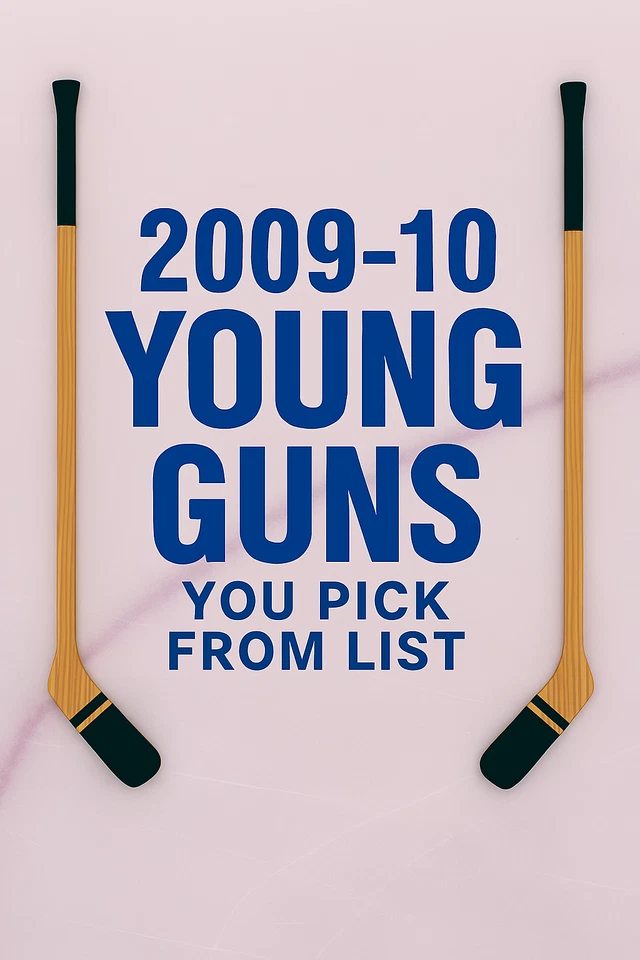 2009-10 Upper Deck Young Guns U-Pick From The List - Image 1 of 1