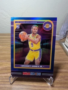 2024-25 Panini NBA Hoops - Rookies Bronny James #280 Blue Prizm /49 - Picture 1 of 2