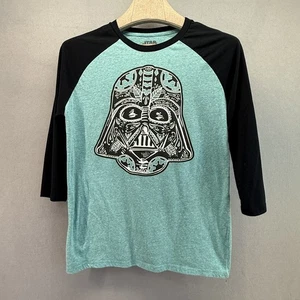 Camisa Star Wars Darth Vader Calavera de Azúcar Hombre L/Mujer Unisex Raglán - Imagen 1 de 10