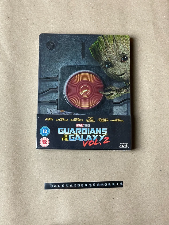 Guardians of the Galaxy Vol. 2 – Blu-ray 3D Steelbook – Brand New & Sealed - Image 1 of 4