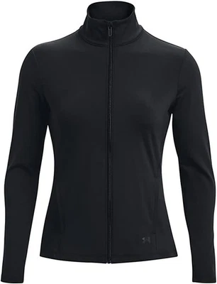 Chaqueta Under Armour Motion para mujer, negra (001)/gris chorro, grande Foto 1 de 3