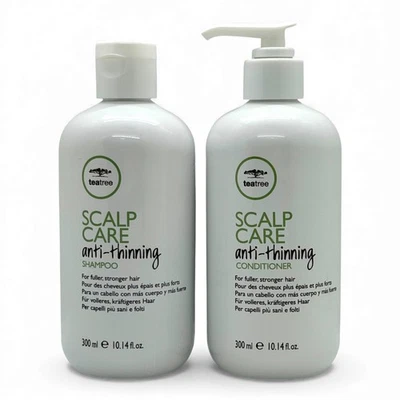 Paul Mitchell Tea Tree Scalp Care Anti-Thinning Shampoo + Conditioner Set 10.14o - Image 1 of 4
