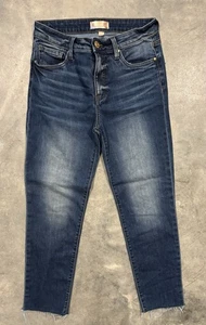 Jeans donna Kut From The Kloth High Rise Reese Fab Ab gamba dritta alla caviglia taglia 2 - Foto 1 di 9