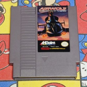 Airwolf (Nintendo NES) Authentic/Cleaned/Tested Shoot 'em Up Game