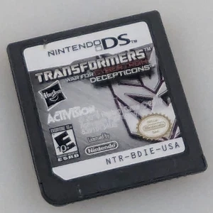 Nintendo DS - Transformers War for Cybertron Decepticons - Solo carro - Imagen 1 de 3