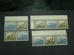 Deutsches Reich, Zusammendruck: W 41-W 44 , postfrisch , KW: 62,00 - Bild 1 von 9