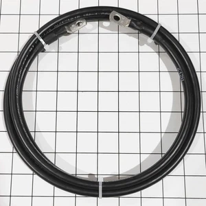 PIOMBO PONTICELLO BATTERIA, CAVI TERRA - 70AMP (10mm²) NERO TRIRATO - da 150mm a 8mtr - Foto 1 di 4