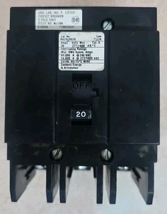 1) Siemens BQCH3B020 20 amp 480v Bolt on BQCH Circuit Breaker - Picture 1 of 4