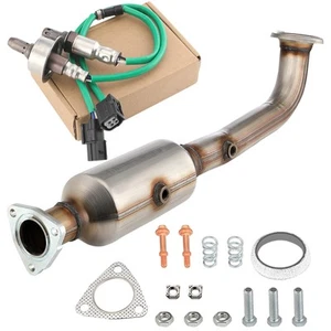 Catalytic Converter with Up&Down O2 Sensors for 2007-2009 Honda CRV CR-V 2.4L Gc - Picture 1 of 14