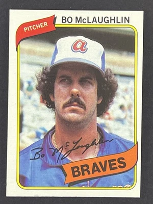 1980 Topps #326 Bo McLaughlin Atlanta Braves - Image 1 of 3
