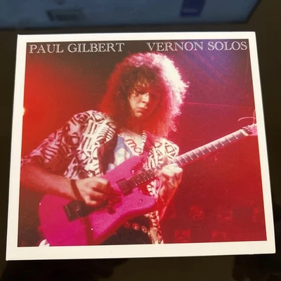 Paul Gilbert Vernon Solos CD Shred Heavy metal hard rock Racer X guitar - Image 1 of 2