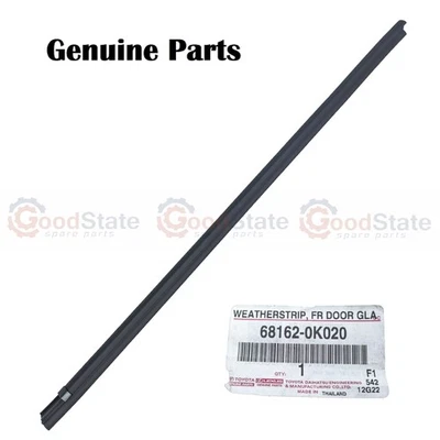 Genuine Toyota Hilux KUN26 KUN25 KUN16 Extra Cab Front LH Door Outer Moulding - Image 1 of 2