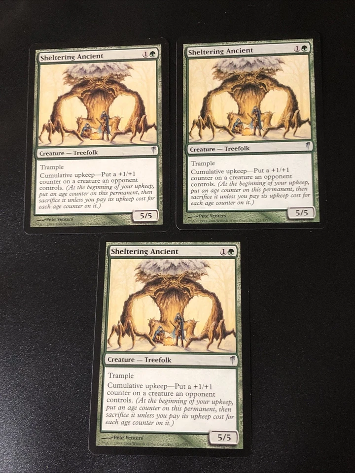 Sheltering Ancient X3 Cold Snap NM Condition See Pics Front Back - Image 1 of 4