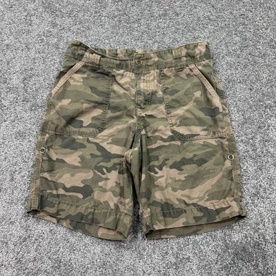 Carhartt Shorts Womens 4 Camo Relaxed Fit Workwear Outdoor Pockets Logo Casual - Image 1 of 4